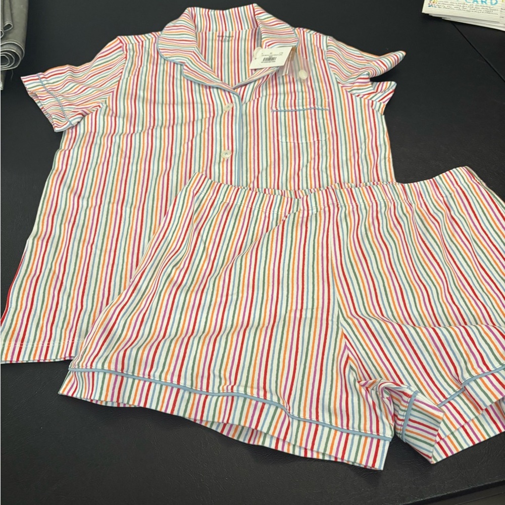Roller Rabbit Colorful Striped Pajama Set